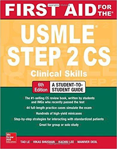 First Aid for the USMLE Step 2 CS 2018 - آزمون های امریکا Step 2
